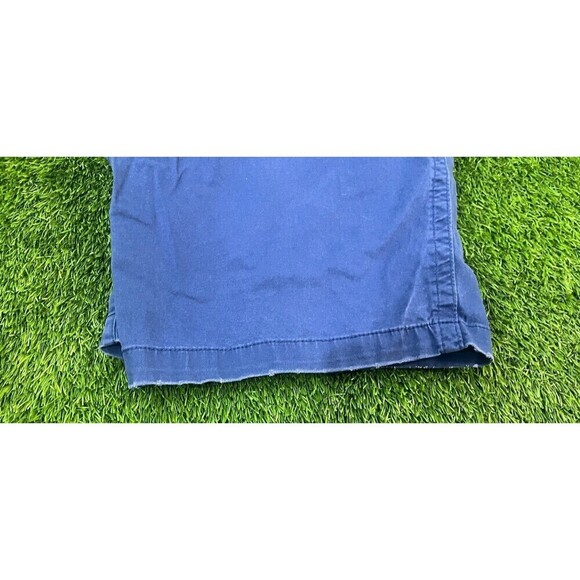 True Nation Men's Stretch Flat Front Chino  Blue Shorts Size 44 9" Big & Tall - Picture 8 of 8